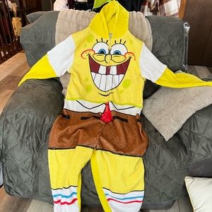 Sponge Bob footless pjs -footless, comfy, pet friendly, non-smoking home.
